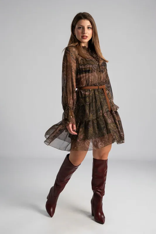 Mini Dress Lahour Belt 