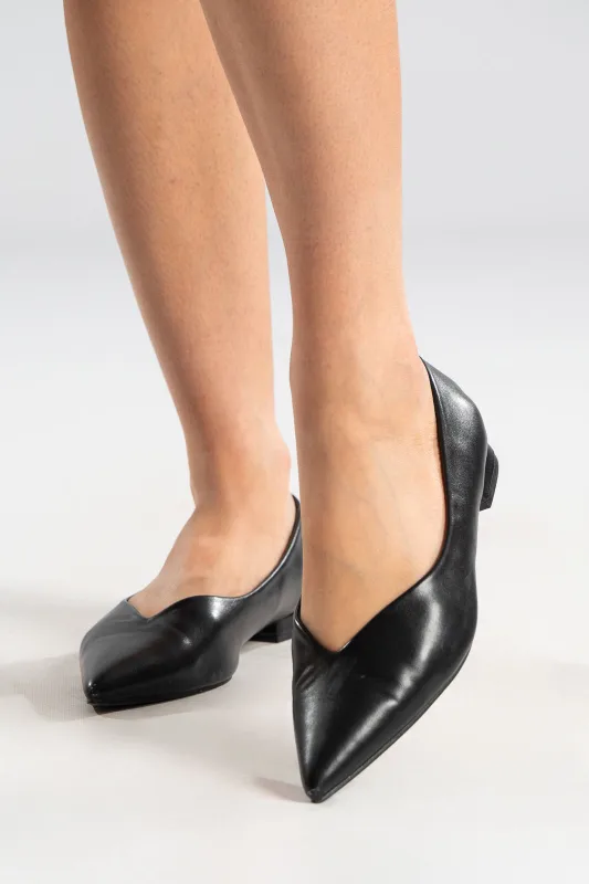 Flat Ballet Shoes Leatherette 