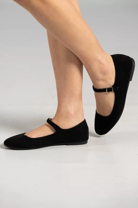 Ballerinas Flat Suede