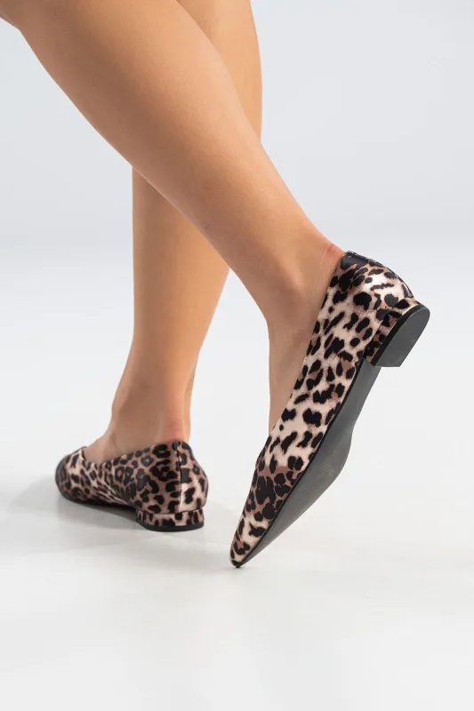 Μπαλαρίνες Υφασμάτινες Animal Pattern