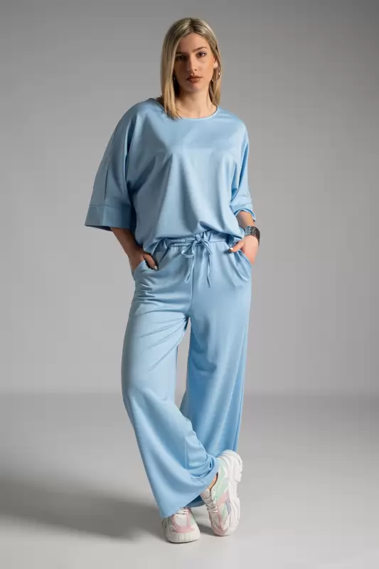 Blouse 3/4 Sleeves Batwing Sleeves