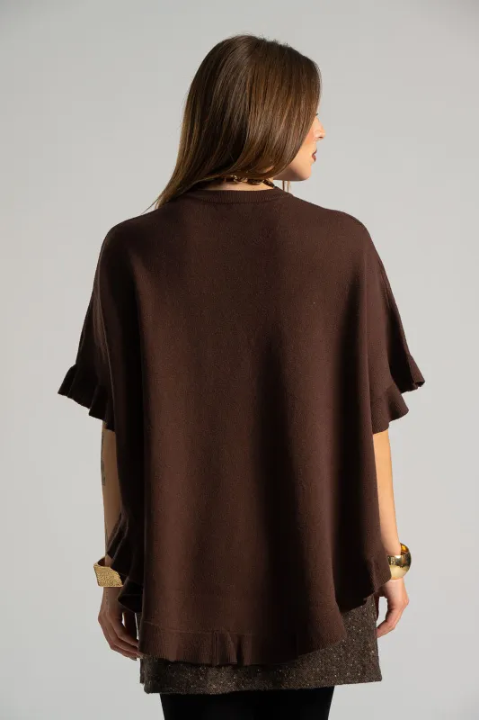 Blouse 3/4 Sleeves Ruffles