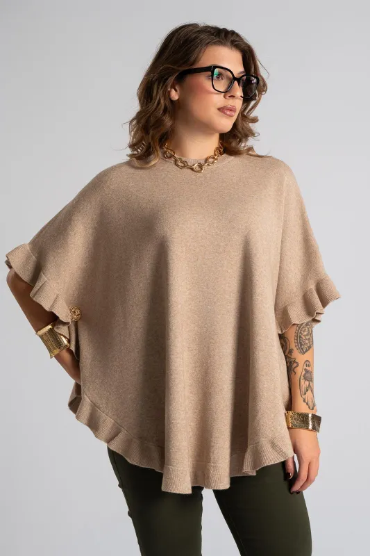 Blouse 3/4 Sleeves Ruffles