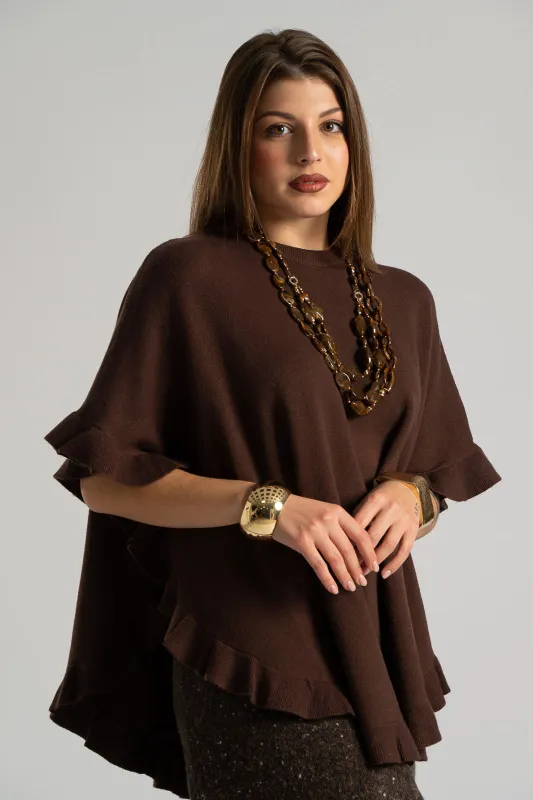 Blouse 3/4 Sleeves Ruffles