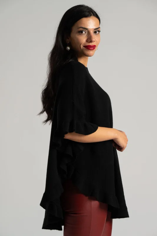 Blouse 3/4 Sleeves Ruffles