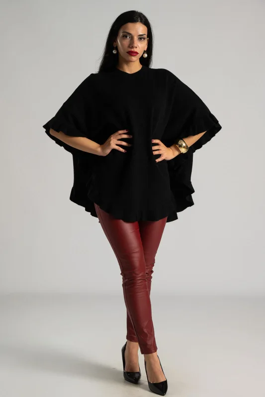 Μπλούζα 3/4 Μανίκια Βολάν