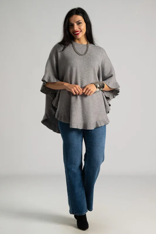 Blouse 3/4 Sleeves Ruffles