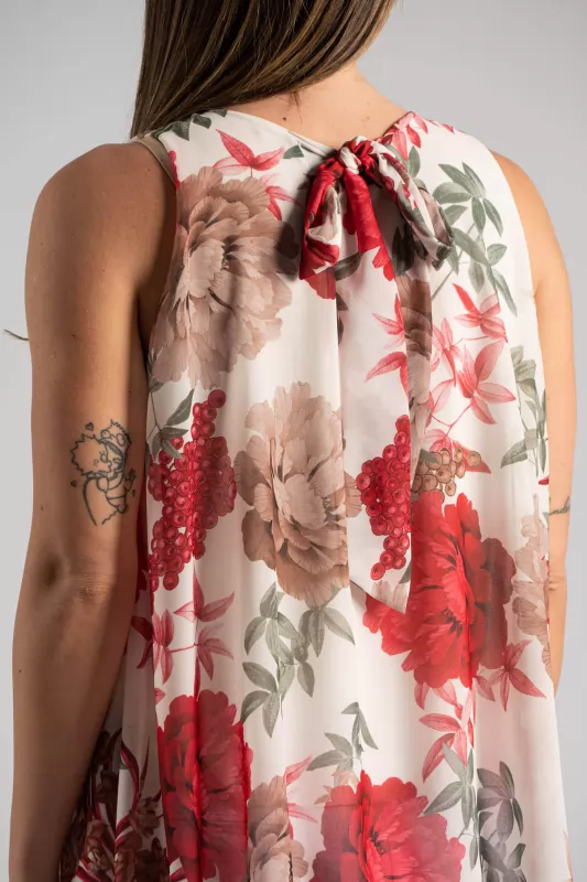 Blouse Sleeveless Berries