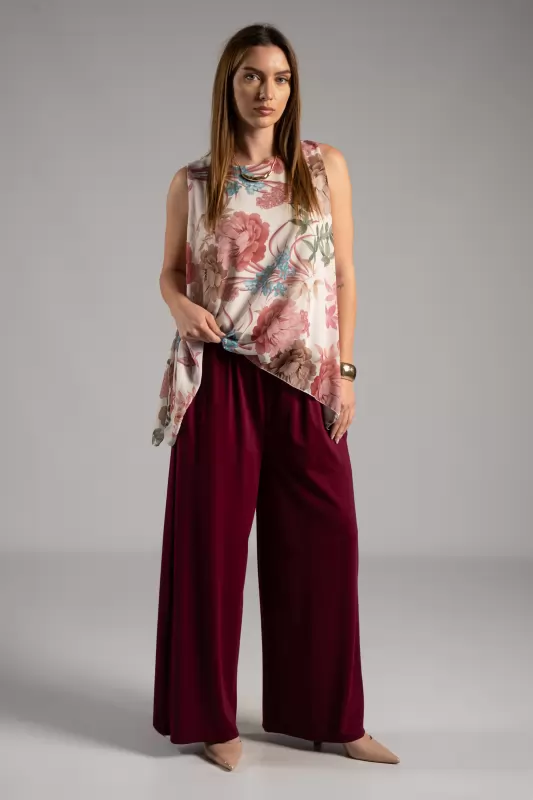Blouse Sleeveless Berries