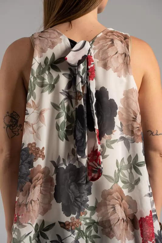 Blouse Sleeveless Berries