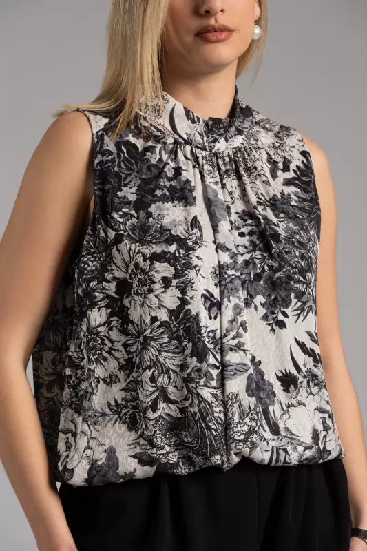 Blouse Sleeveless Binding