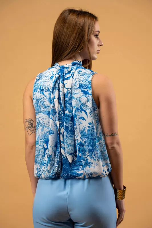 Blouse Sleeveless Binding