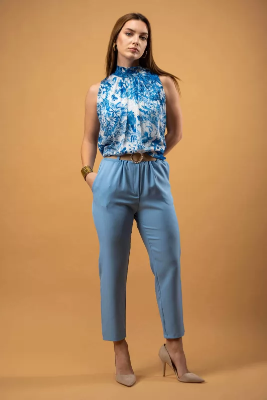 Blouse Sleeveless Binding