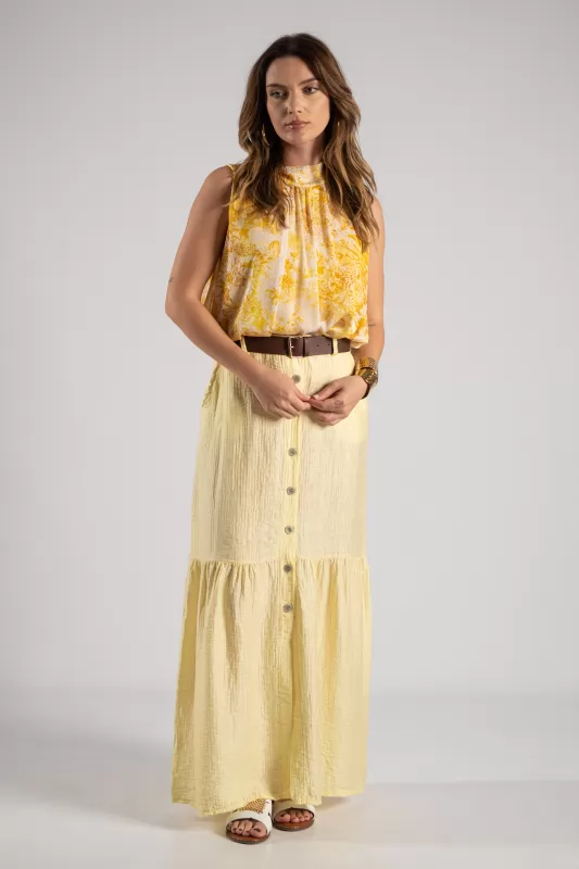 Blouse Sleeveless Binding