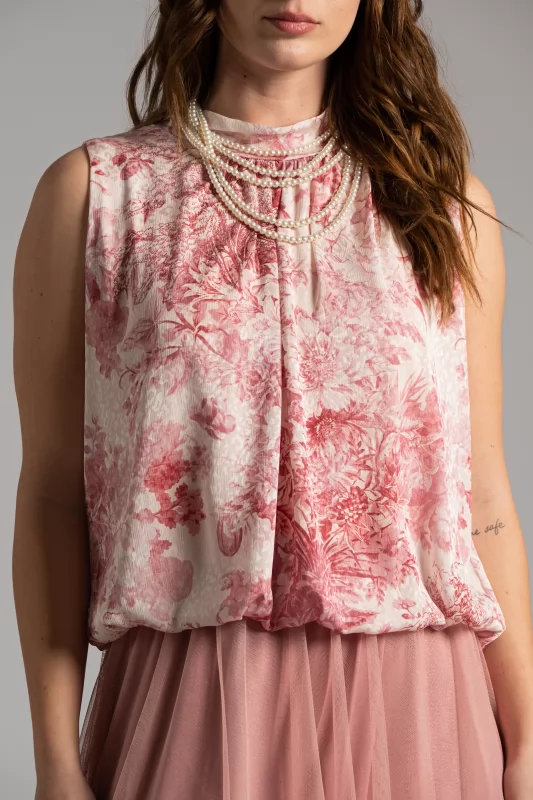 Blouse Sleeveless Binding