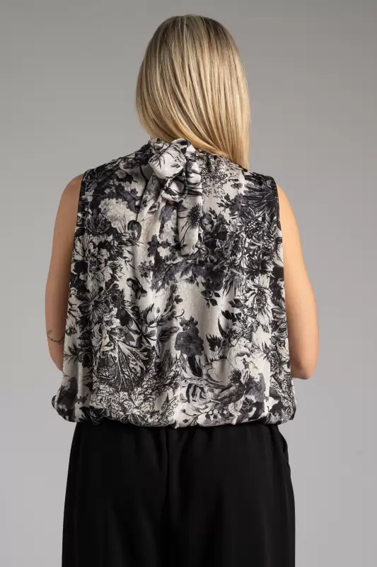 Blouse Sleeveless Binding