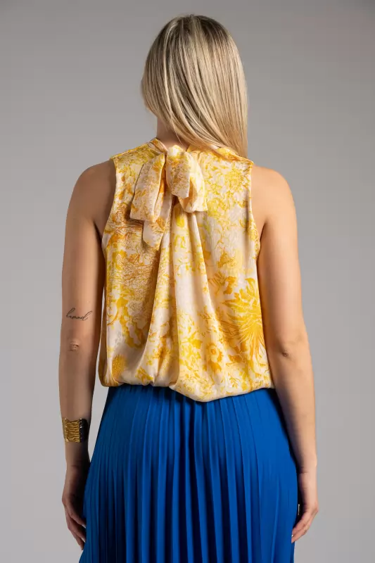 Blouse Sleeveless Binding