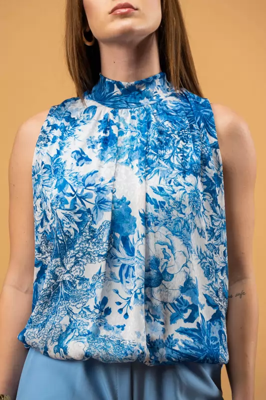 Blouse Sleeveless Binding
