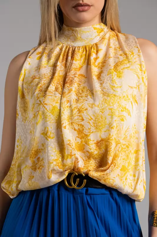 Blouse Sleeveless Binding