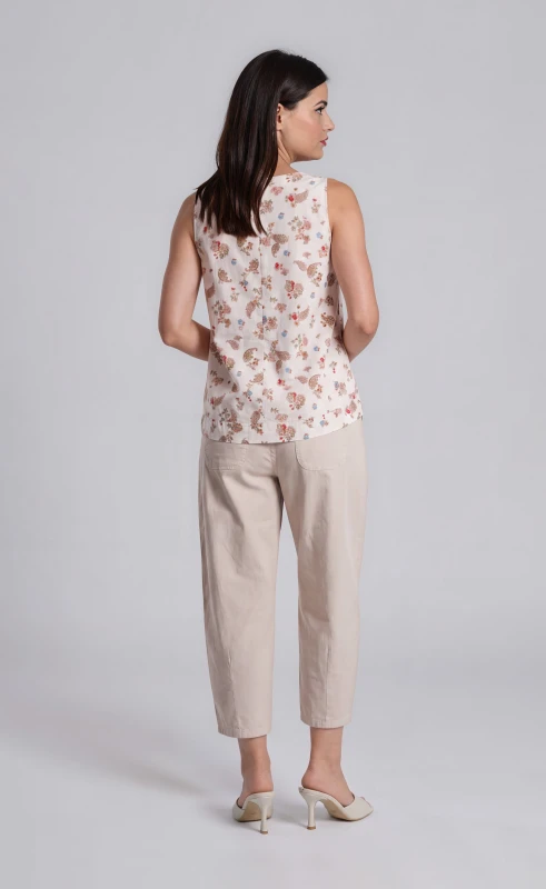 Μπλούζα Αμάνικη Floral Paisley