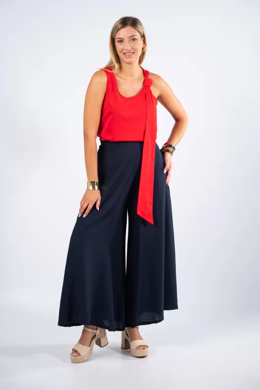 Blouse Sleeveless Red