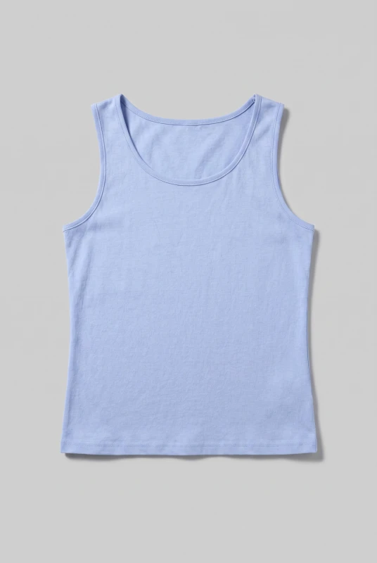 Blouse Sleeveless Solid-Color 