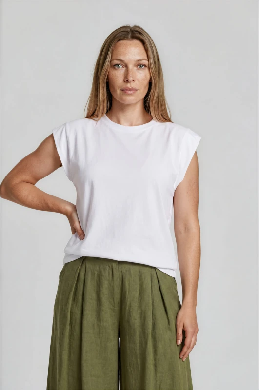 Μπλούζα Αμάνικη Μονόχρωμη Catherine