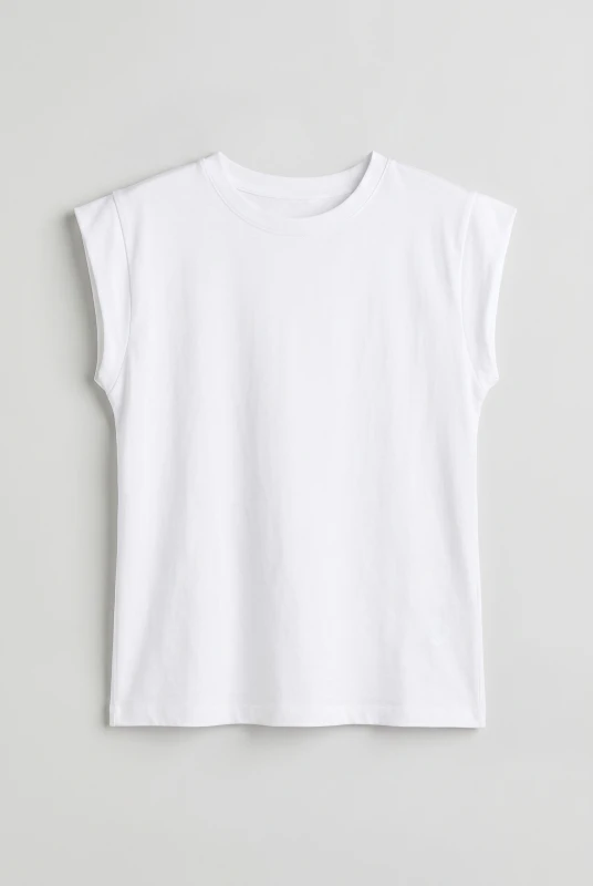 Catherine Solid-Color Sleeveless Blouse