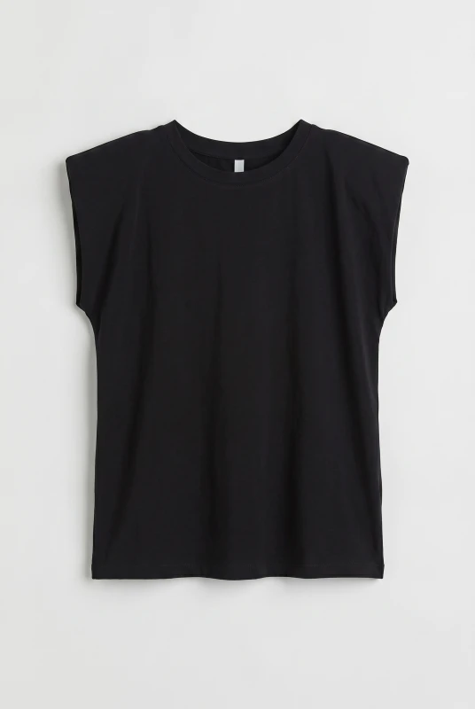 Catherine Solid-Color Sleeveless Blouse