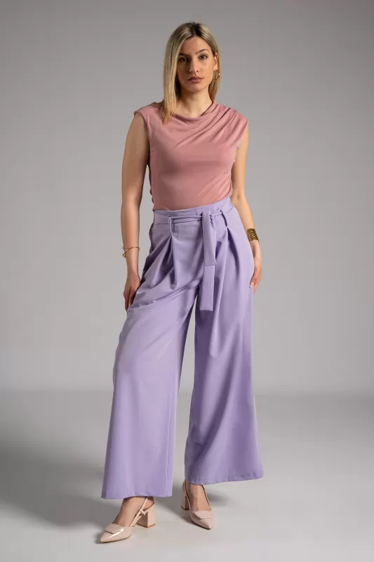 Blouse Sleeveless Drape