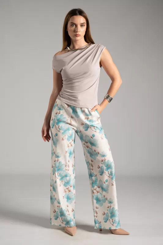 Blouse Sleeveless Drape