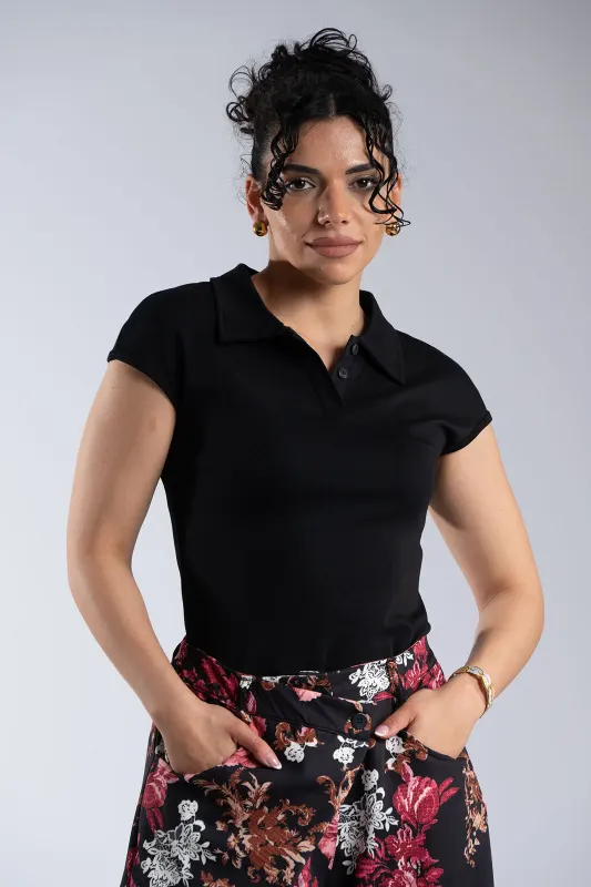 Μπλούζα Αμάνικη Polo Γιακάς