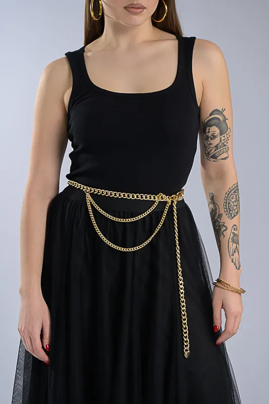 Rib Basic Sleeveless Top