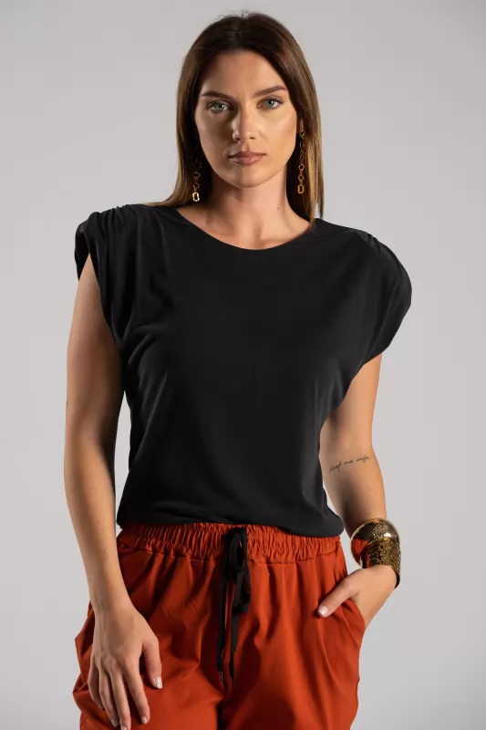 Sleeveless Blouse Bats