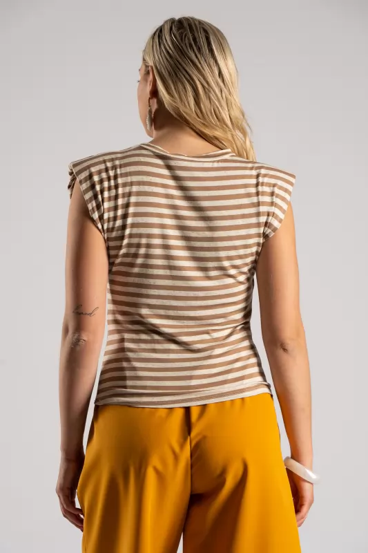 Blouse Sleeveless Bats