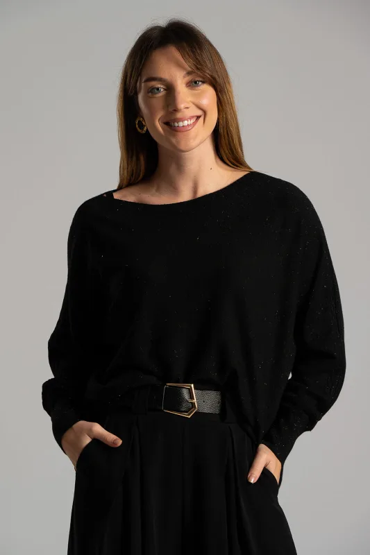 Μπλούζα Ανάγλυφη Πλέξη Μανίκια