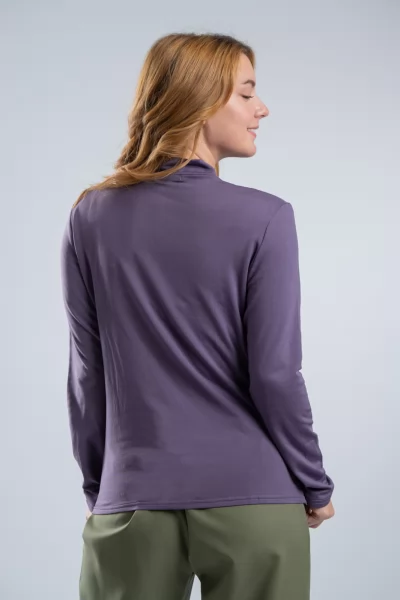 Μπλούζα Basic Lupeto Amethyst