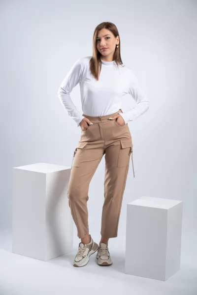 Μπλούζα Basic Lupeto Λευκή