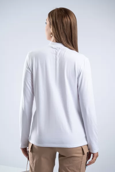 Μπλούζα Basic Lupeto Λευκή
