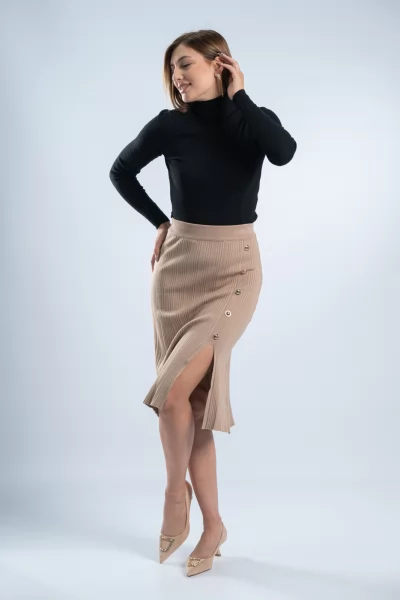 Μπλούζα Basic Lupeto Μαύρη
