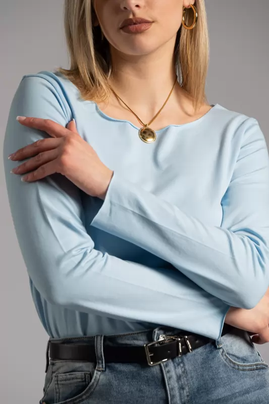 Blouse Basic Solid Color