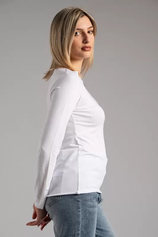 Blouse Basic Solid Color