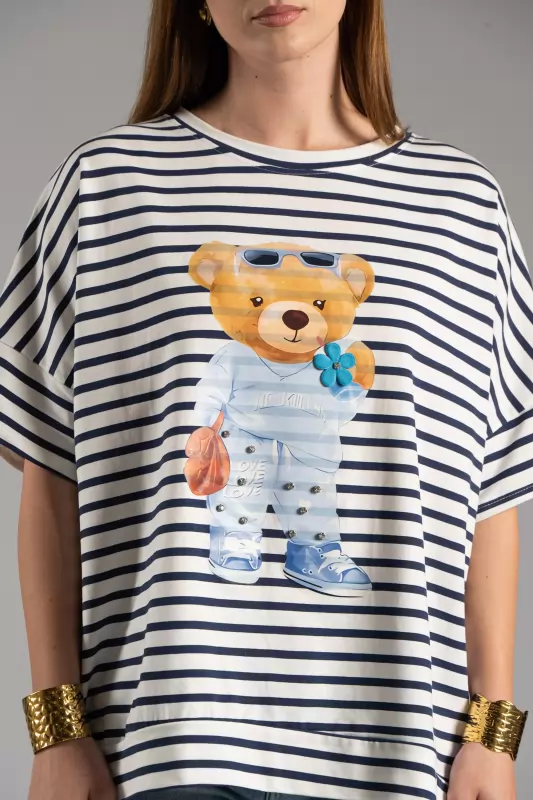 Blouse Bear Stripes
