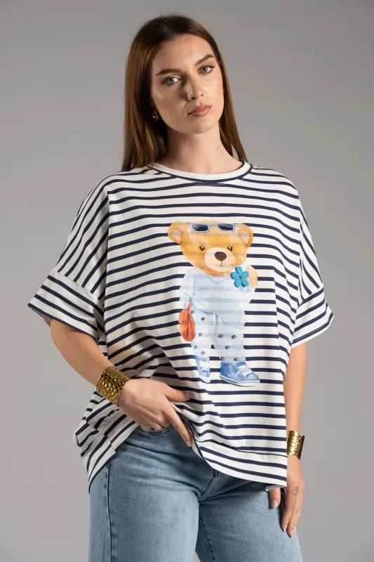 Blouse Bear Stripes