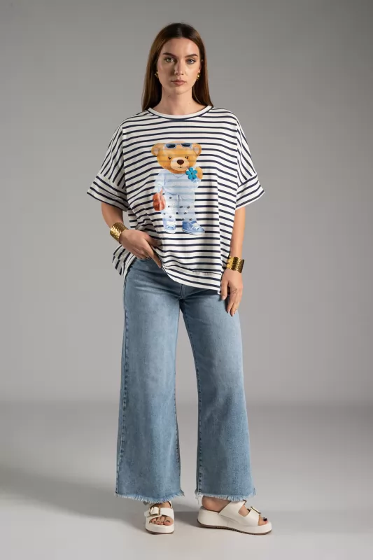Blouse Bear Stripes