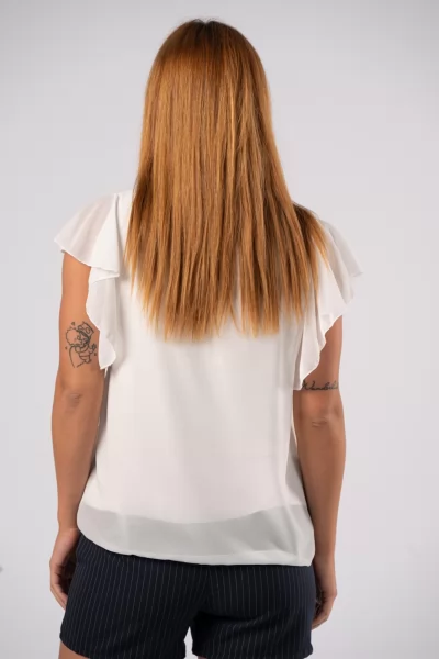 Blouse C-Throu White