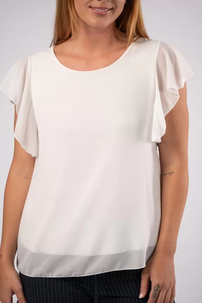 Blouse C-Throu White