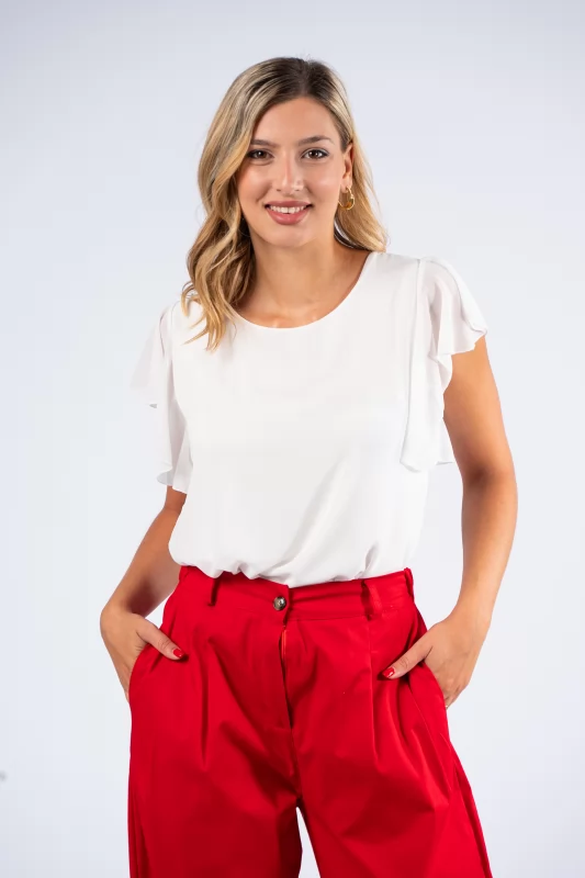 Blouse C-Throu White