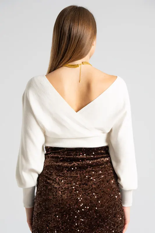 Crop-top Wrapped Thread 