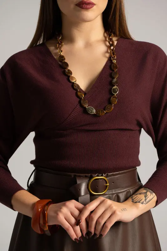 Crop-top Wrapped Thread 